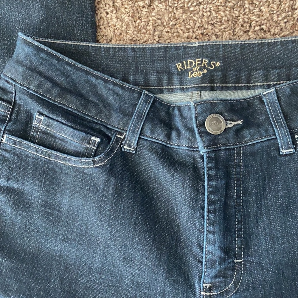 Riders by Lee mid rise bootcut jeans, size 10 - Picture 3 of 6